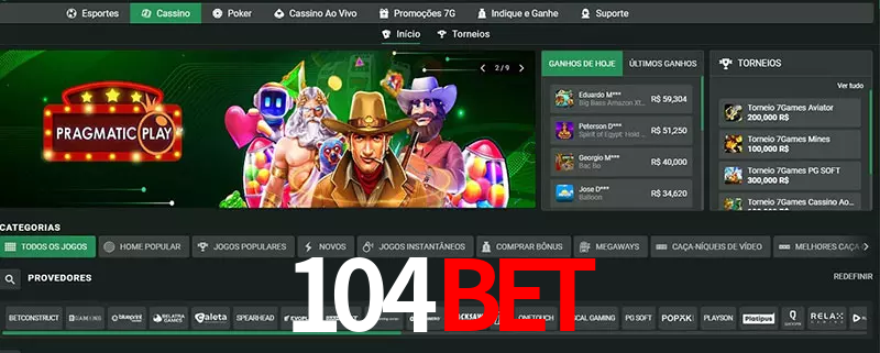 cassino 104bet